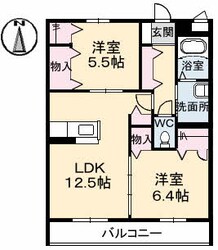 グランマスト北御座の物件間取画像